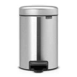 Brabantia 3 Litre New Icon Pedal Bin – Matt Steel